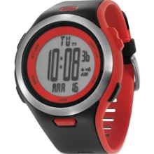 Soleus Ultra Sole Digital Watch Mens , Black/Red/Silver