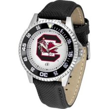 South Carolina Gamecocks USC NCAA Mens Leather Wrist Watch ...