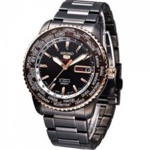 SRP132J1 SRP132 Seiko 5 Automatic World Time Mens Watch