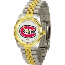 St. Cloud State Huskies Mens Steel Executive Watch
