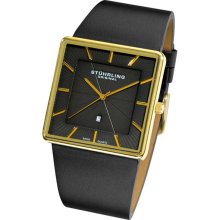 Stuhrling Original 342 33351 Classic Saratoga Swiss Ultra Slim Date Mens Watch