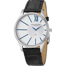 Stuhrling Original Mens 553 33152 Classic Cuvette Sd Swiss Quartz Slim Watch