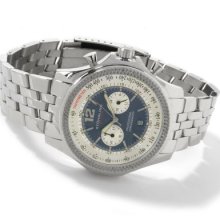 Stuhrling Original Men's Targa 24-Pro Chronograph Stainless Steel Watch