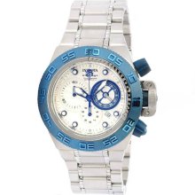 Subaqua Noma Iv White Dial Quartz Date Display Stainless Steel Case An