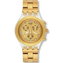 Swatch Mens Svck4032g Full Blooded Watch