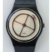Swatch Wheel Animal Unisex Gz120 Swiss 700 Year Anniversary Collection Watch
