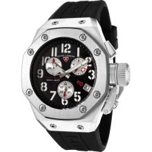 Swiss Legend Men 10541-01 Trimix Diver Chronograph Black Dial Watch for Men NEW