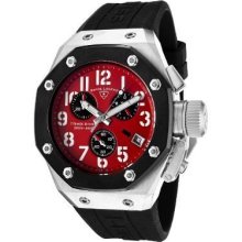 Swiss Legend Men 10541-05-BB Trimix Diver Chronograph Red Dial Watch for Men NEW