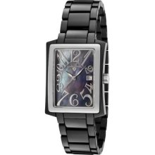 Swiss Legend Women's Bella Black Mop Dial Black High-tech Ceramic