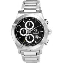 Swiss Made Solid Steel Zaspero Chronograph Quartz Men Watch Gogl10441