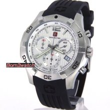 Swiss Military Immersion Rubber Chronograph Mens Watch 06-4I3-04