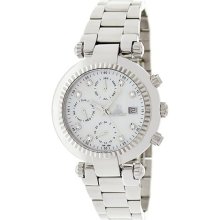 Swiss Precimax Women's Avant SL SP12126 Silver Stainless-Steel Swiss Multifunction Watch with Mother-Of-Pearl Dial