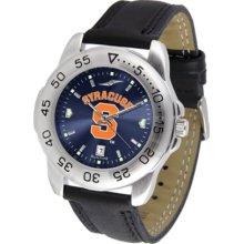 Syracuse Orangemen Sport AnoChrome Men's Watch with Leather Band