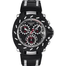 T-Race Men's Black Quartz Chronograph T0114172220100