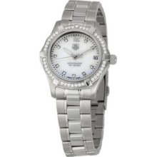 Tag Heuer Aquaracer Waf1313.ba0819 Ladies Stainless Steel Case Date Watch