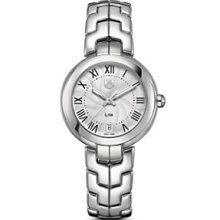 Tag Heuer Watch, Womens Swiss Link Stainless Steel Bracelet 35mm WAT13