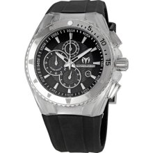 Technomarine Cruise Black Dial Chronograph Mens Watch 110048