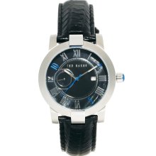 Ted Baker Leather Strap Watch TE1074 Black