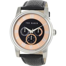 Ted Baker Right On Time Multifunction Day/date Black Dial Mens Watches Te1070