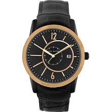 Ted Baker Straps Black Dial Men's Watch #TE1080