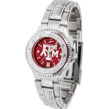 Texas A&M Aggies Women's Stainless Steel Dress Watch