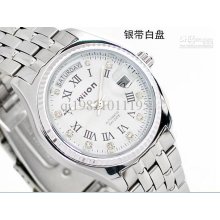The Wilon Luminous Automatic Mechanical Watches Diamond Dual Calenda