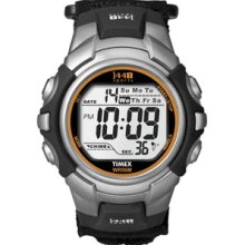 Timex 1440 Sports Digital Full Size Black/orange Watch T5k455 Worldwide Ship
