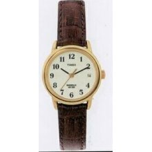 Timex Brown/Gold Core Easy Reader Watch