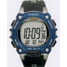 Timex Ironman Blue Traditional 100 Lap Full-size Watch