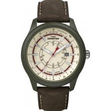 Timex Men s Expedition Camper T499219J Brown Green Analog Watch