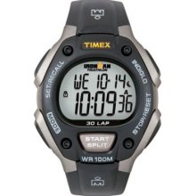Timex Men's Ironman Quartz Black Resin Strap Digital Watch