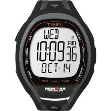 Timex Men's T5K253 Ironman Sleek 150-Lap TapScreen Black Watch