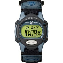 TIMEX New Expedition Digital Watch Mens Ladies Black Nylon Chronograph Watch