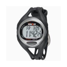 Timex T54281 Ironman Triathlon 50 Lap Full Size Black/Stainless