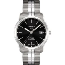 Tissot PR100 Black Dial Titanium Mens Watch T0494104405100