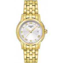 Tissot T0312103303300 Watch Ballade III Ladies - Silver Dial Stainless Steel Case Quartz Movement