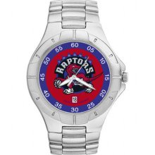 Toronto Raptors NBA Men's Pro II Watch with Stainless Steel Bracelet