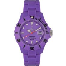 Toy Watches - Flash Only Time Violet Dial
