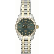 Two Tone Stainless Steel Automatic Green Dial