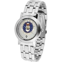 U.S. Air Force MILITARY Mens Stainless Dynasty Watch ...