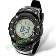 Unisex Digital Multifunction Water Resistant Sports Watch