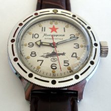 USSR Russian watch Wostok Vostok Komandirskie Commander Ampibian Antimagnetic