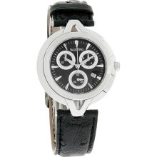 Valentino V-VALENTINO Series Mens Black Swiss Chronograph Watch V51LCQ9909-S009