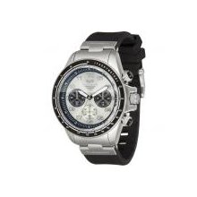 Vestal The ZR-2 Rubber High Frequency Collection Watches Black/Silver/Silver One Size Fits All