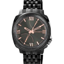 Vince Camuto Flyback Dial Bracelet Watch, 43mm Gunmetal