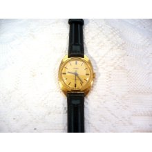 Vintage mechanical Zaria gold plated ladies watch from ussr