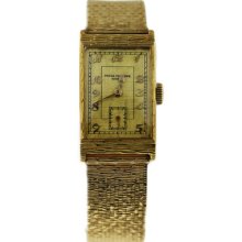 Vintage Patek Philippe 633839 18k Gold Gents Wristwatch
