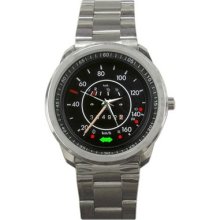 Volkswagen Vw Beetle 1971 Kmh Speedometer Metal Watch