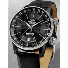 Vostok-Europe Men's Gaz-Limo Automatic, Dual Time Watch #5602059