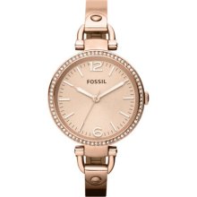 Watch Fossil Georgia Es3226 Women´s Gold
